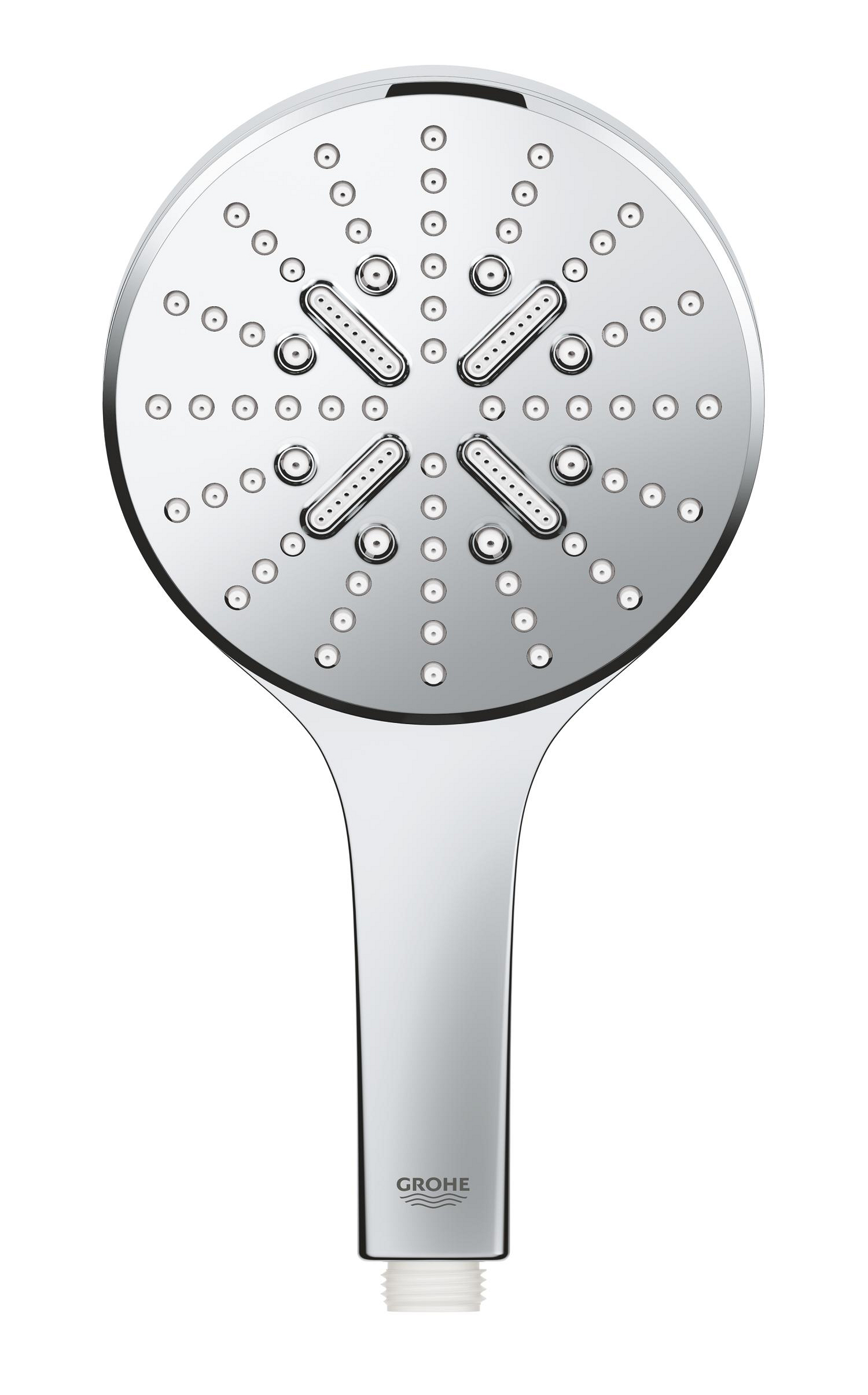 Para de dus Grohe 26574000, dus SmartActive 130, diametru 130 mm, 3 functii, montaj universal, racord 1/2'', crom [1]