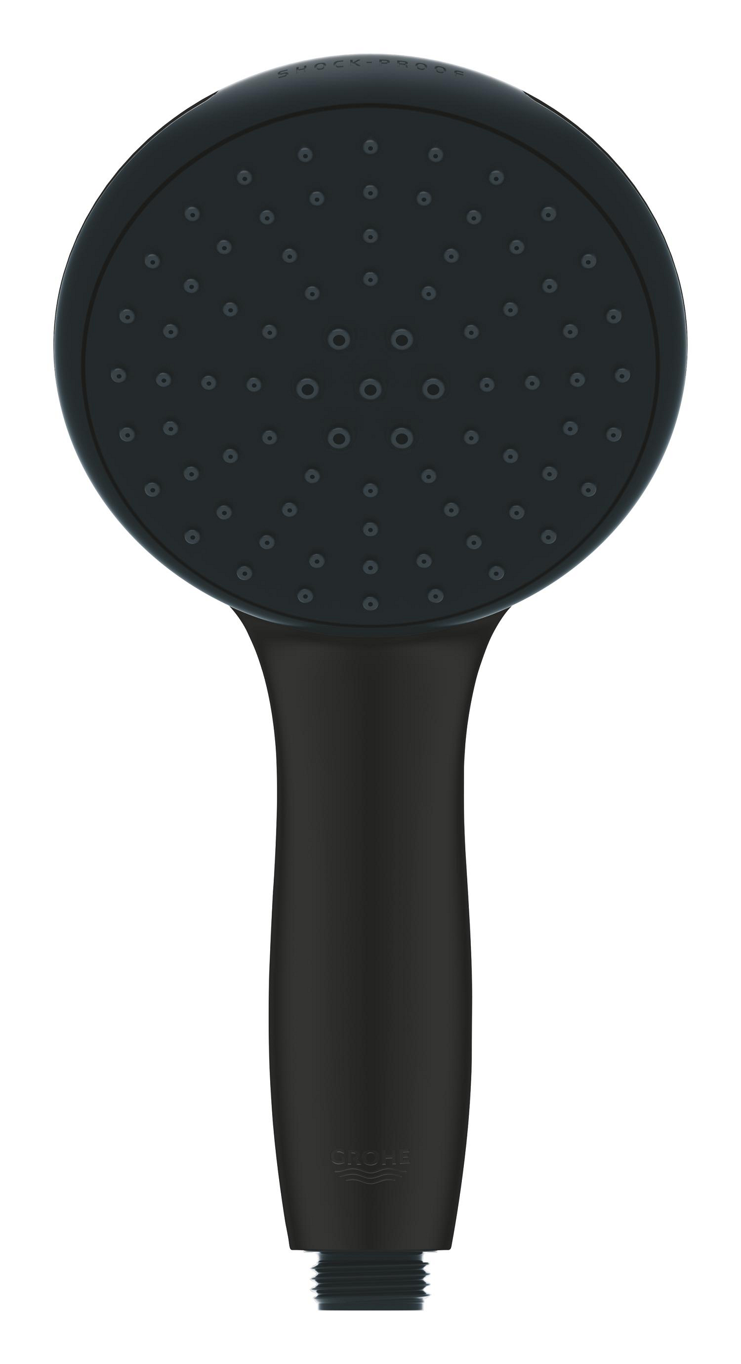 Para de dus Grohe 269122433, dus Tempesta 110, diametru 110 mm, 2 functii, montaj universal, racord 1/2'', negru [2]