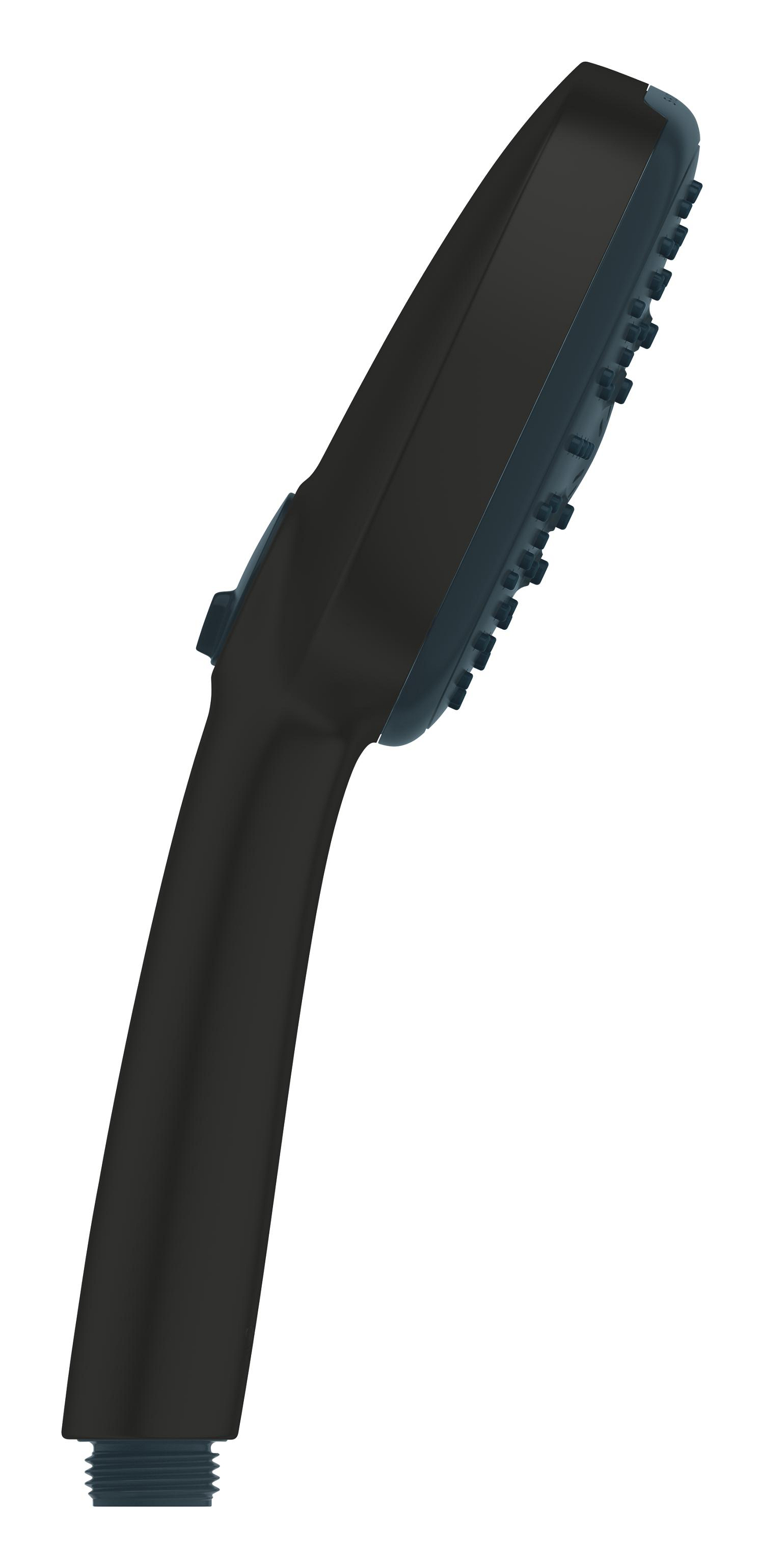 Para dus Grohe 260922431, 110 mm, 7.4 l/min, 240 mm, 3 functii, 1/2 racord, sistem anticalcar, Negru