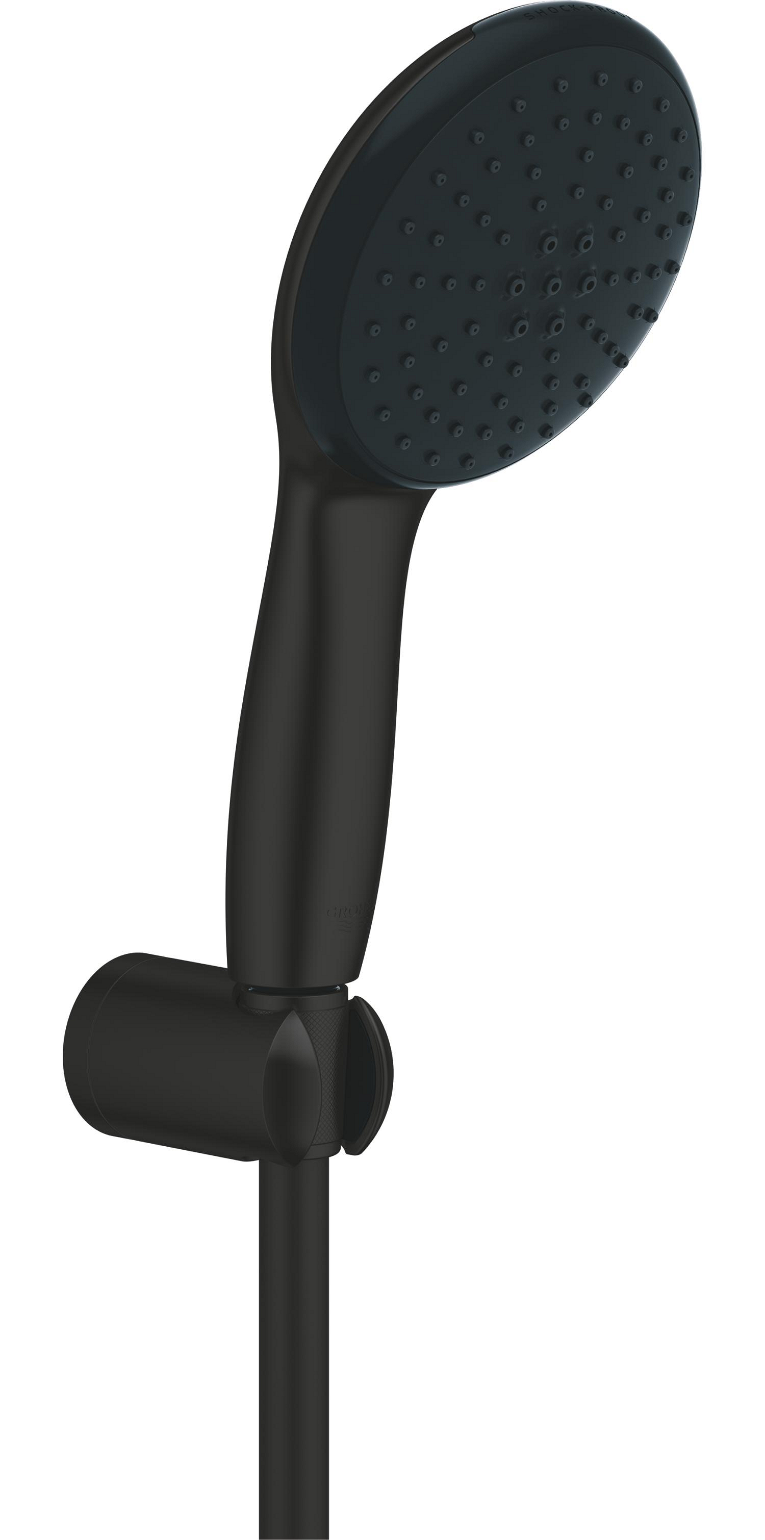 Grohe Para dus grohe vitalio 110, universala, 110 mm, 2 functii, furtun/suport, mat, negru, 279502431