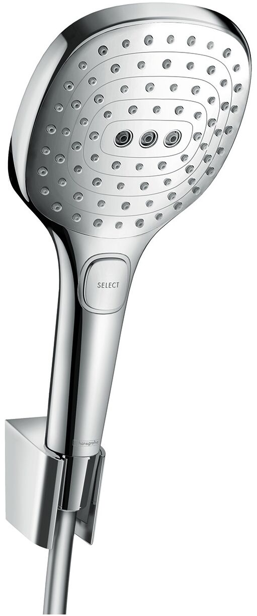 Hansgrohe Para dus hansgrohe raindance e, 120 mm, 3 functii, suport/furtun, crom, 26700000