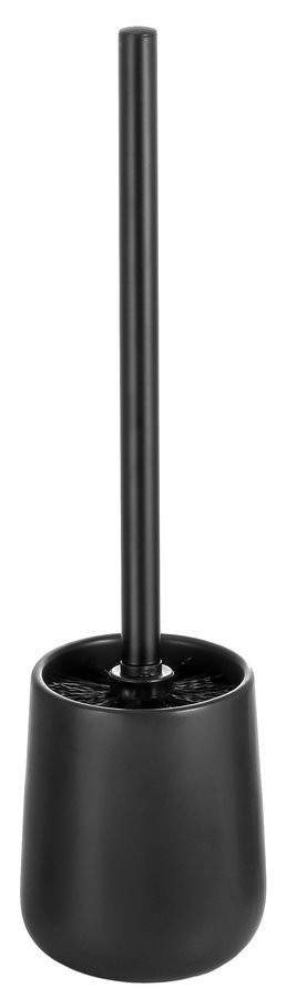 Aqualine Perie wc aqualine, pe podea, ceramic, mat, negru, 08140