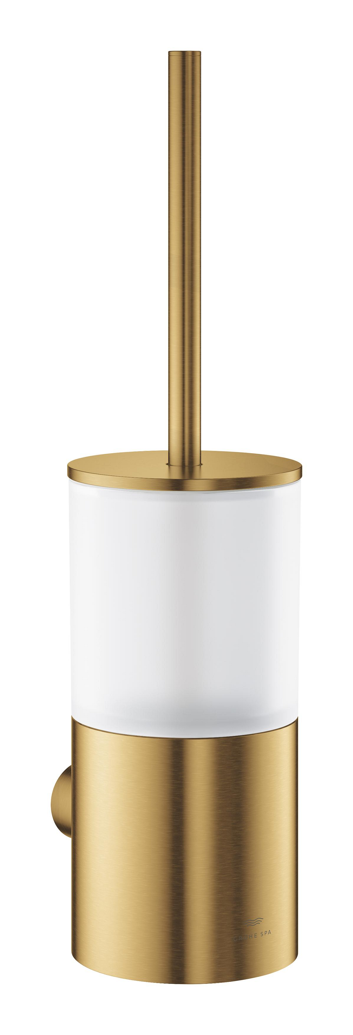 Grohe SPA Perie wc grohe atrio, pe perete, metal/sticla, mat, auriu, 40892gn0