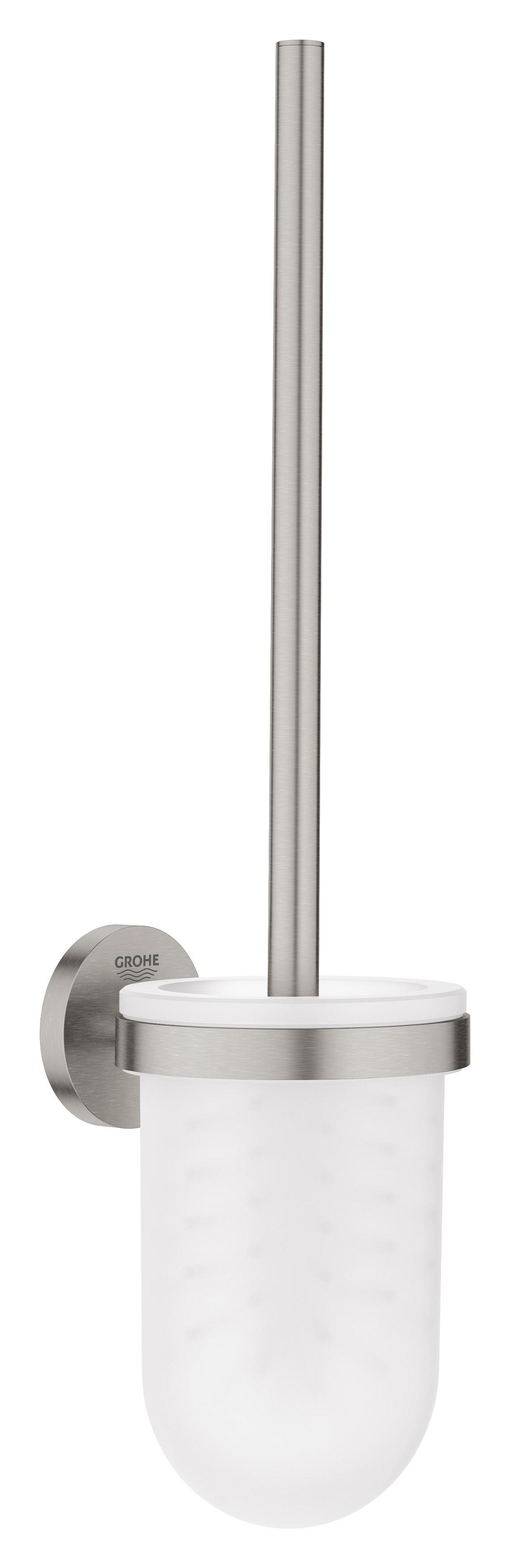 Grohe Perie wc grohe start 41185dc0, pe perete, metal, sticla, mat, otel