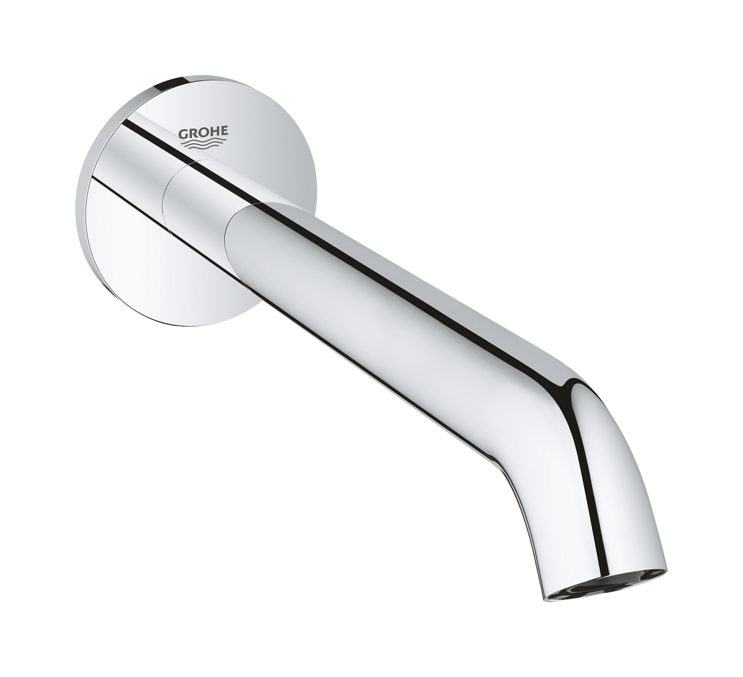 Grohe Pipa cada grohe essence, 1/2'', incastrata, 220 mm, aerator, crom, 13449001