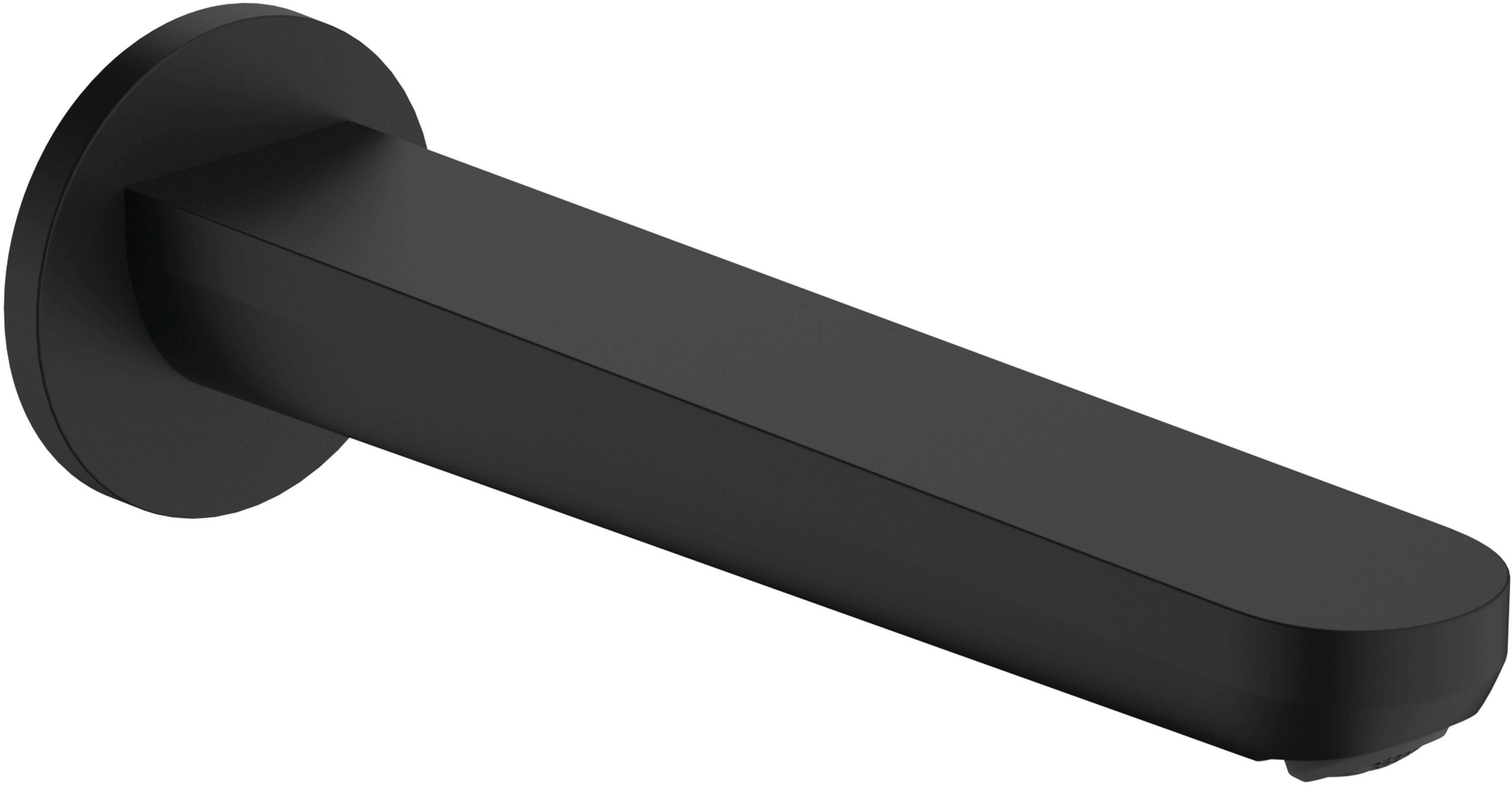 Hansgrohe Pipa cada hansgrohe rebris s, 1/2'', 212 mm, mat, negru, 72430670