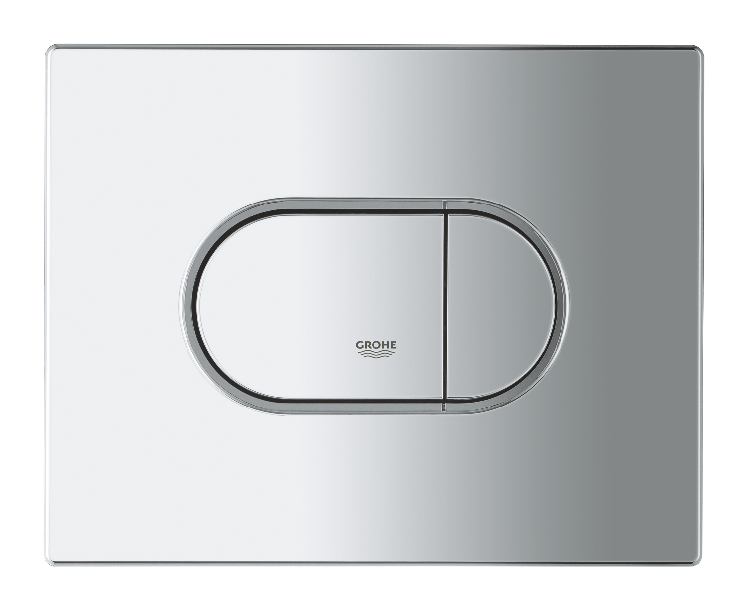 Grohe Clapeta wc grohe arena cosmo, dubla, orizontala, 156 x 197 mm, crom, 38858000