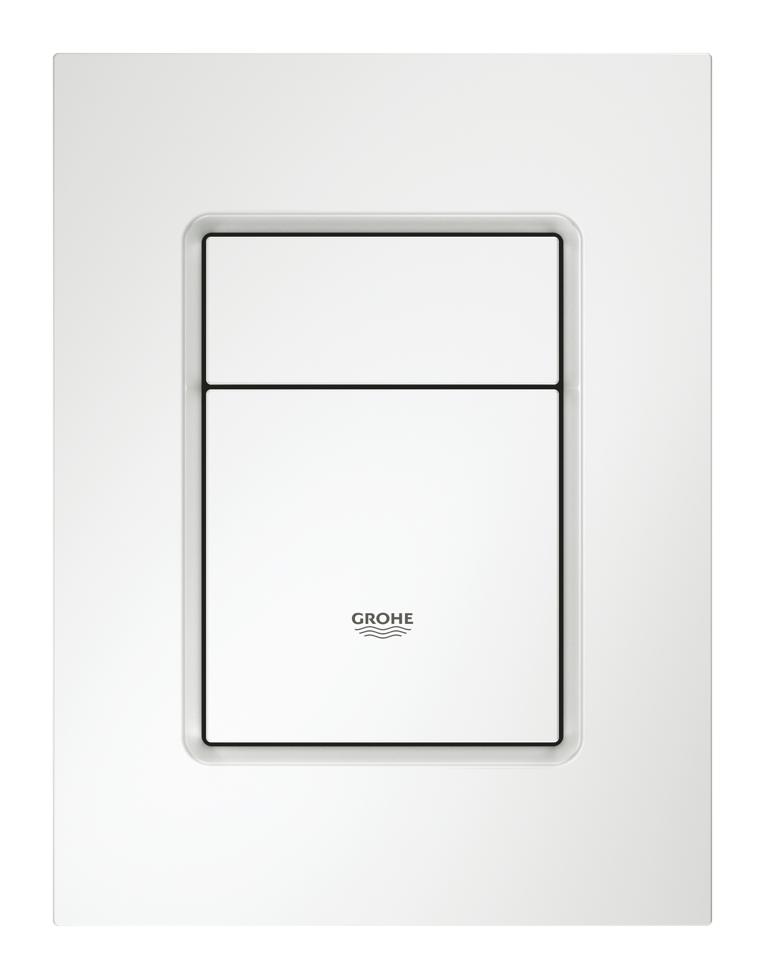 Grohe Placa de actionare grohe skate cosmopolitan 37535sh0, marimea s, dubla actionare, 130 x 172 mm, verticala, alb