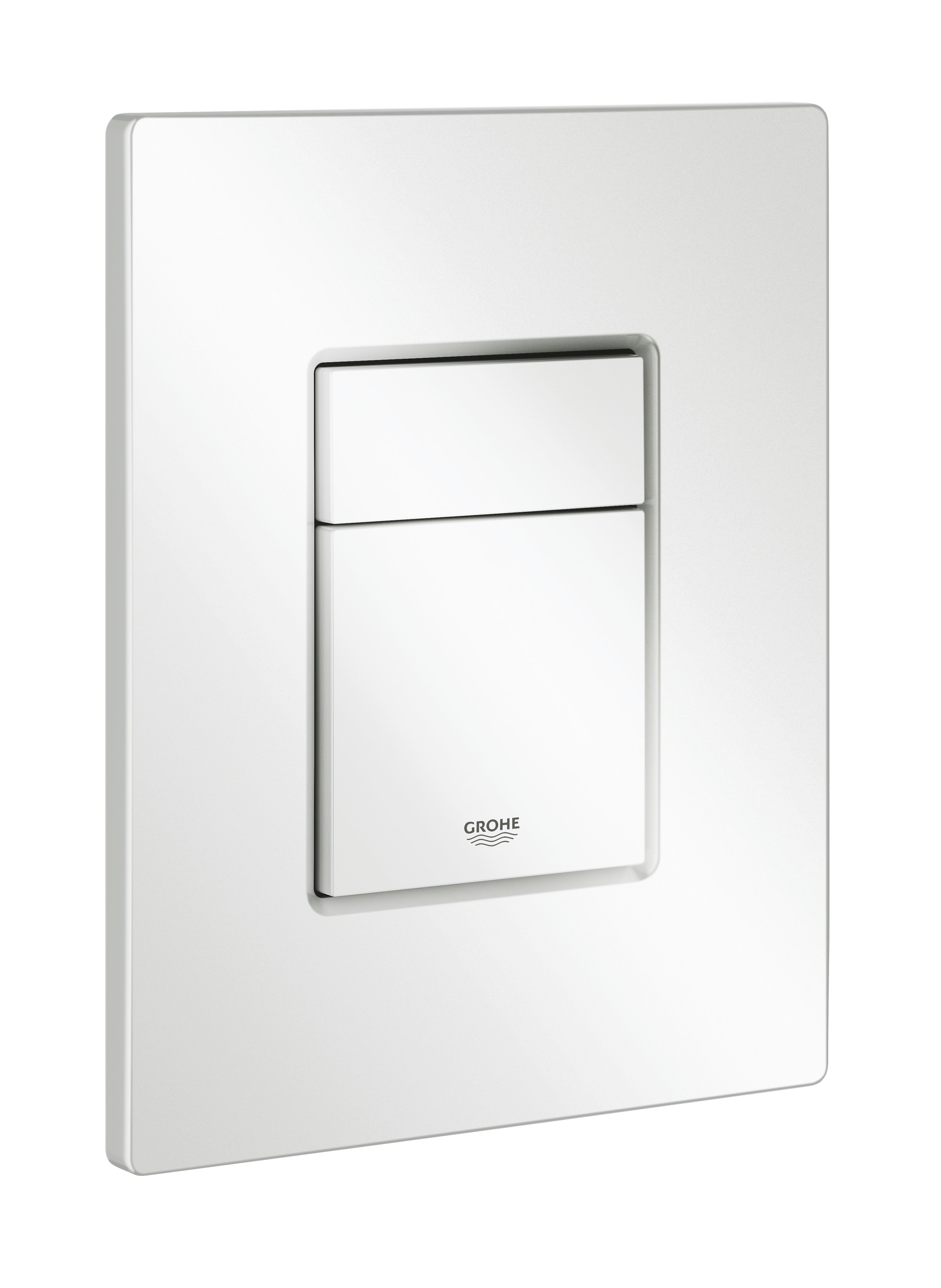 Grohe Placa de actionare wc grohe skate cosmopolitan 38732sh0, dubla spalare, reversibila, 156 x 197 mm, alb