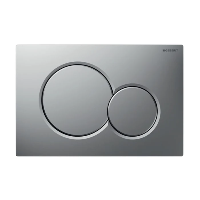 Geberit  Placa de actionare wc geberit sigma01 115.770.jq.5, dubla spalare, orizontala, 246 x 164 mm, abs, mat, crom