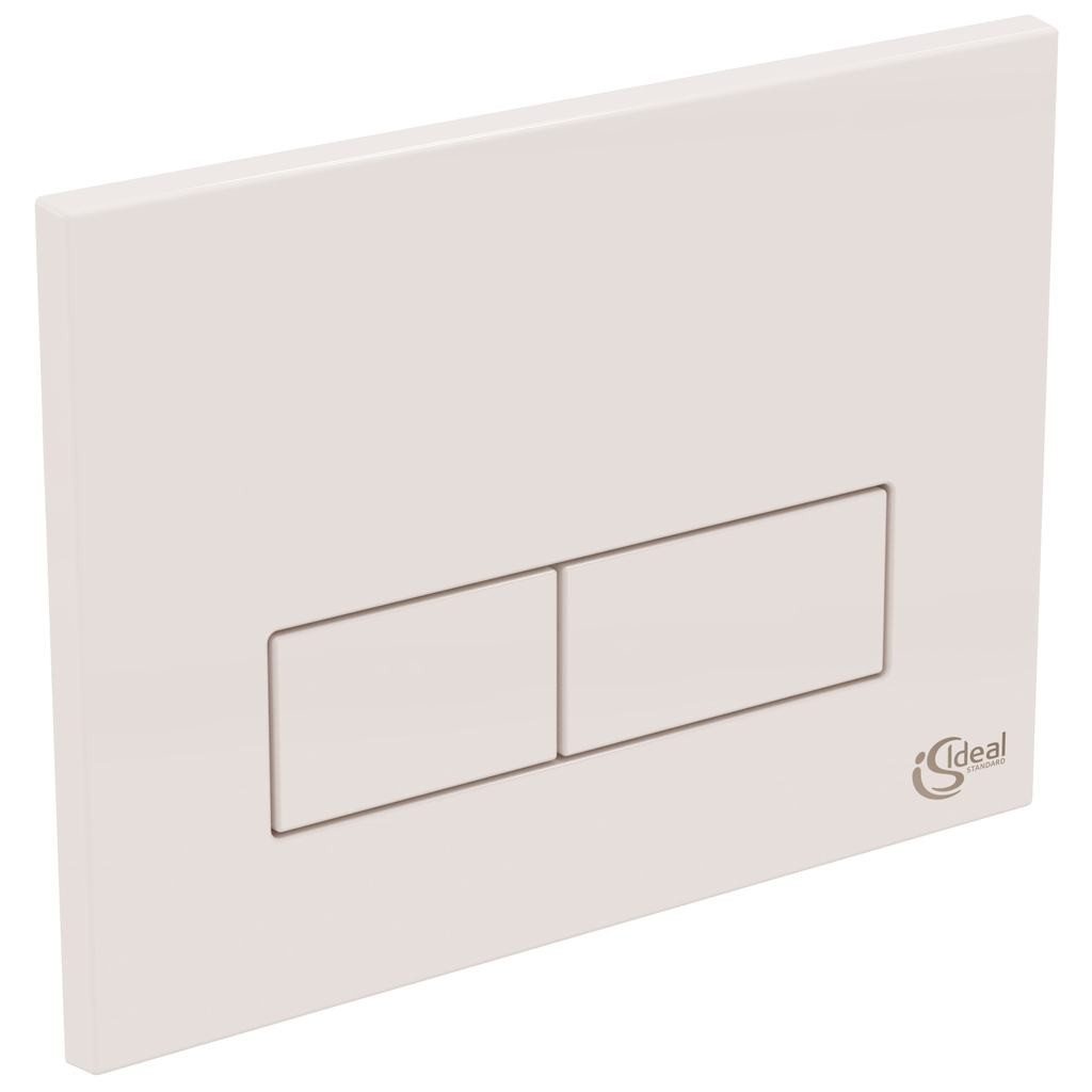 Ideal Standard Placa de actionare wc ideal standard w3708ac, dubla spalare, orizontala, 230 x 170 mm, abs, alb