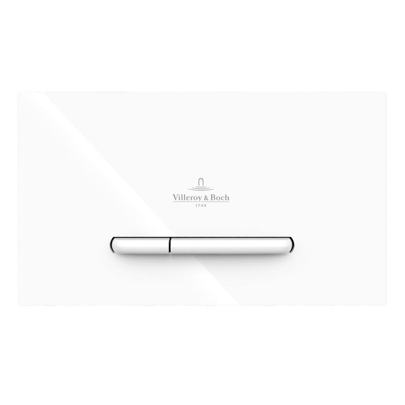 Villeroy and Boch Clapeta wc villeroy & boch viconnect, dubla, orizontala, 253 x 145 mm, abs, lucios, alb, 92218068