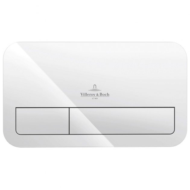 Villeroy and Boch Clapeta wc villeroy & boch viconnect, dubla, orizontala, 253 x 145 mm, abs, lucios, alb, 92249068