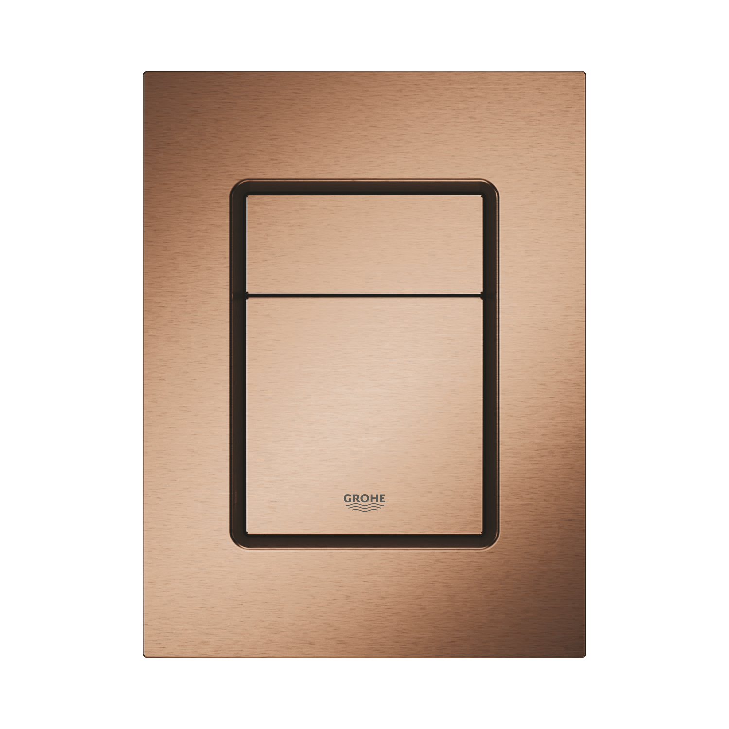 Grohe Clapeta wc grohe skate cosmo, s, dubla, 130 x 172 mm, verticala, mat, cupru, 37535dl0