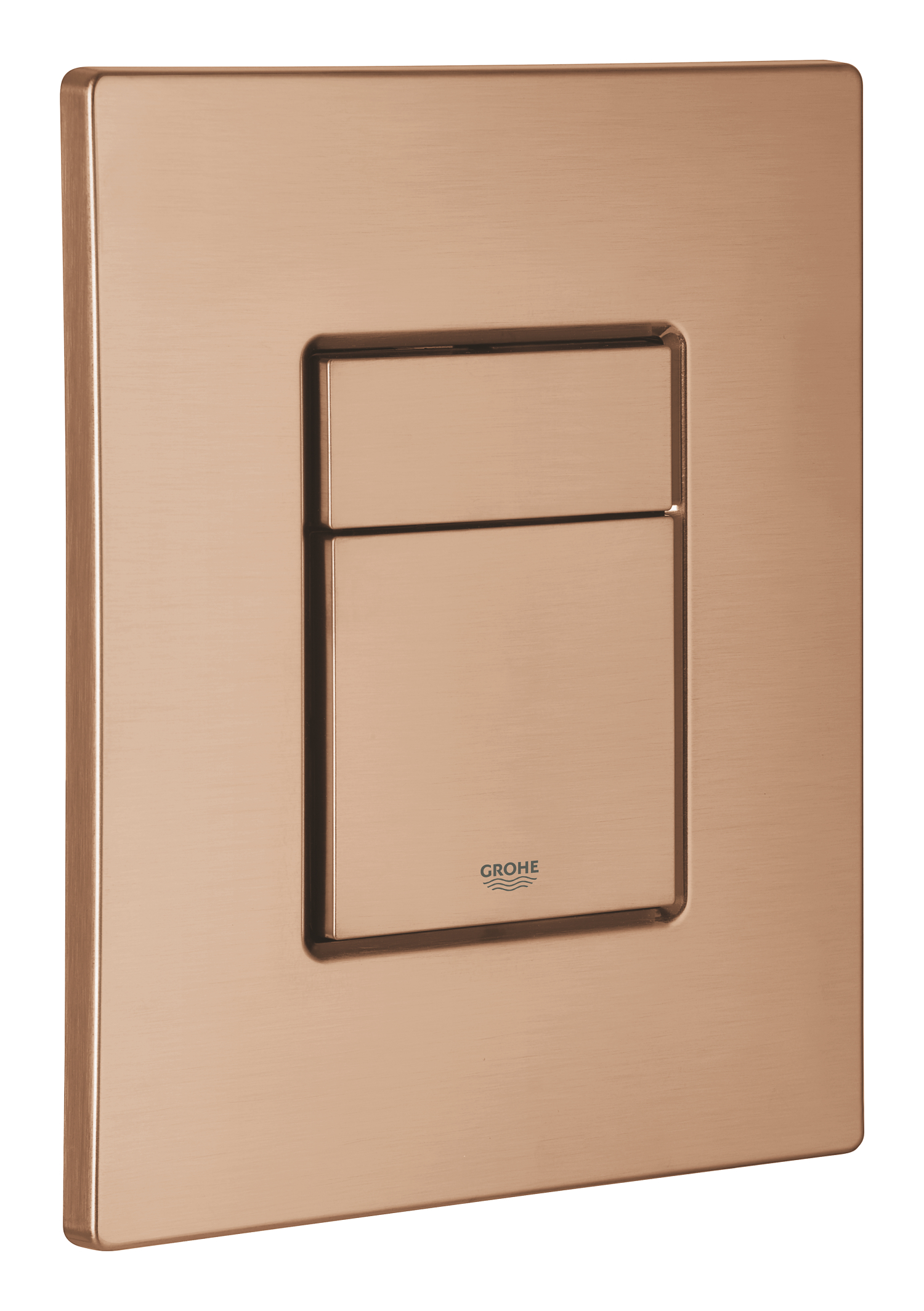 Clapeta WC Grohe 38732DL0, 156 mm, 197 mm, functie eco, orizontala, verticala, incastrat pentru tip rezervor, Cupru