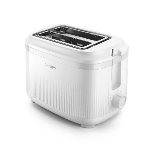 Prajitor paine Philips HD2511/00, 900 W, 8 trepte, 278 mm, 167 mm, 175 mm, 1.41 kg, 2 felii, functie decongelare, Alb