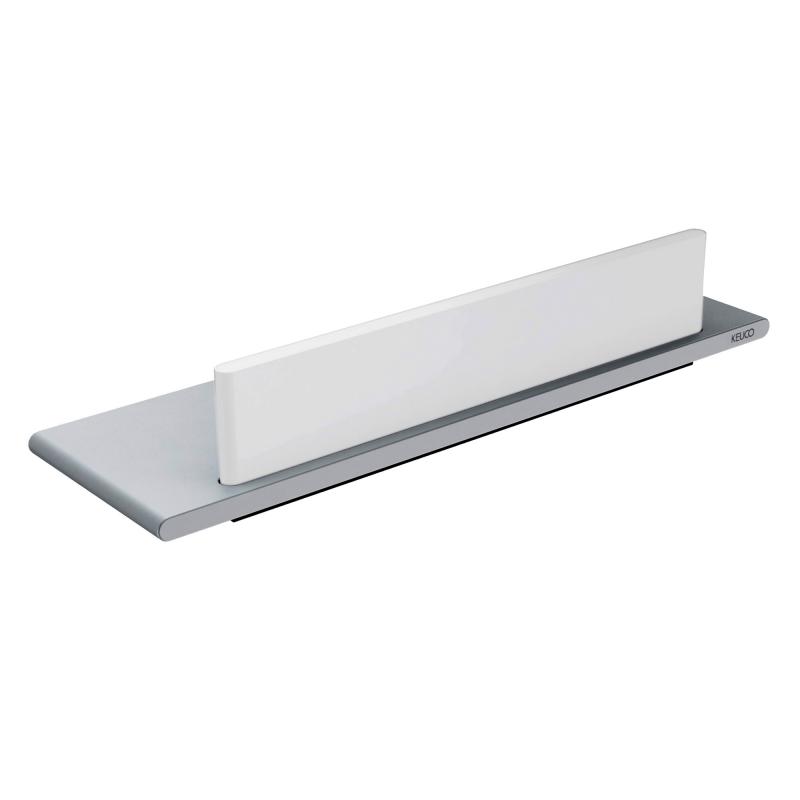 Keuco Raft baie keuco edition 400, 328 mm, pe perete, aluminiu, racleta geam, crom