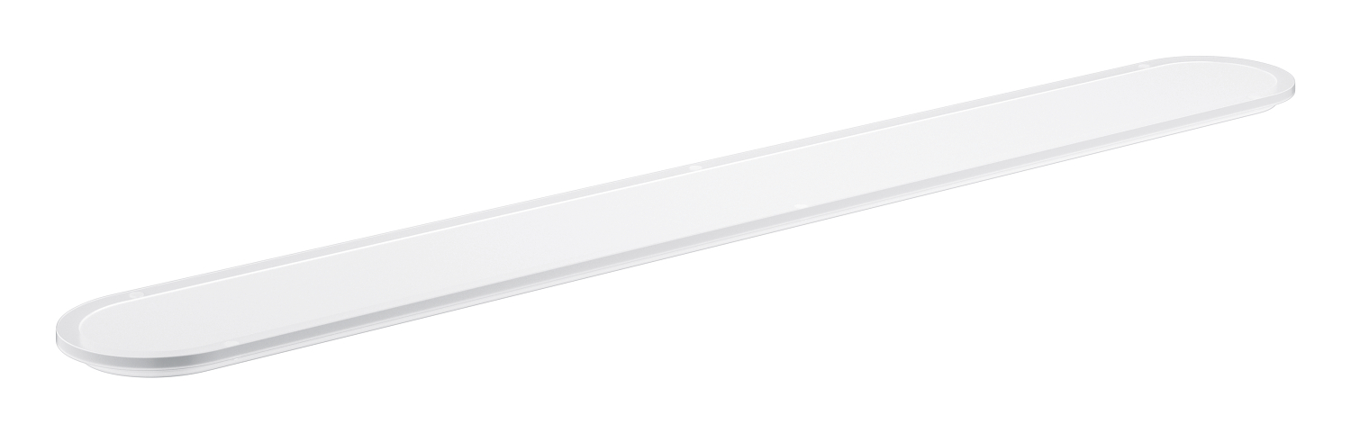 Grohe Raft grohe selection 41057000, 600 mm, sticla, compatibil suport 41056xxx, alb