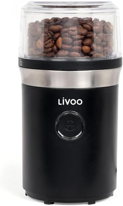 Livoo Rasnita electrica livoo, 210 w, 70 grame, negru, dod190