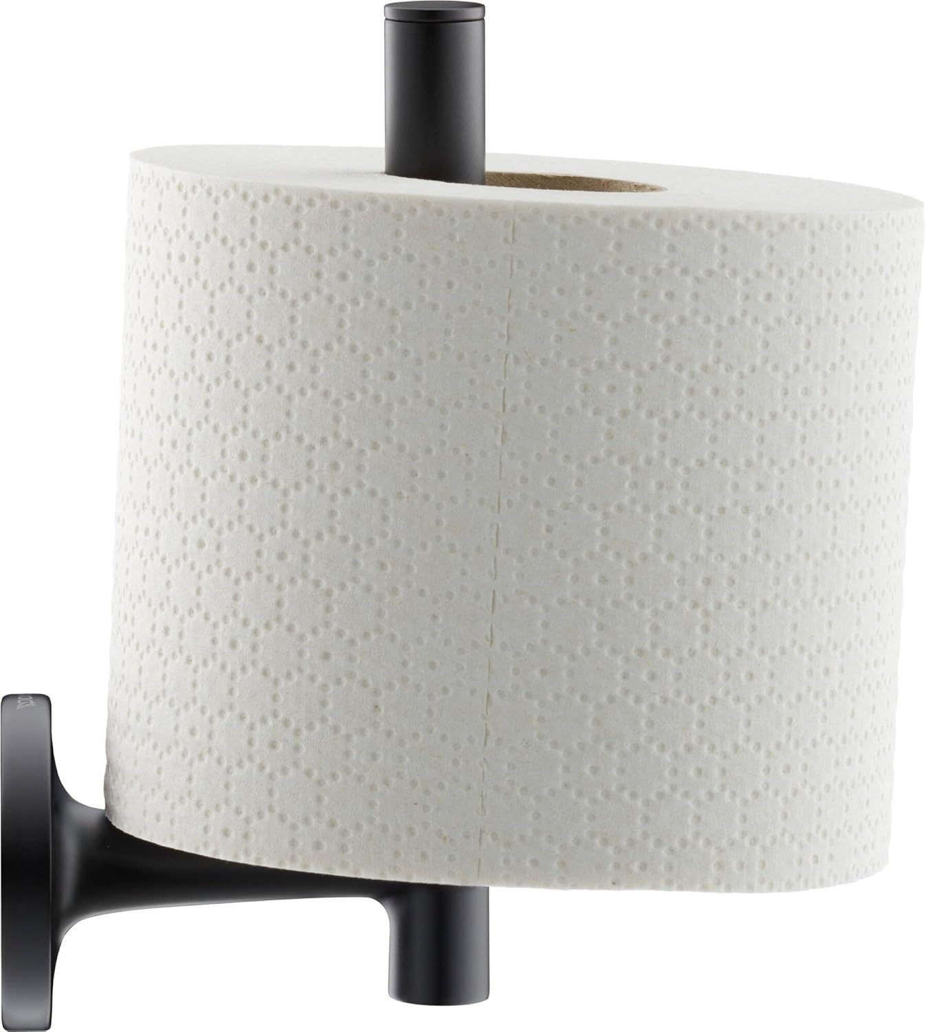 Rezerva hartie Duravit 0099394600, hargie igienica Starck T, tip instalare pe perete, numar orificii instalare 2, negru [4]