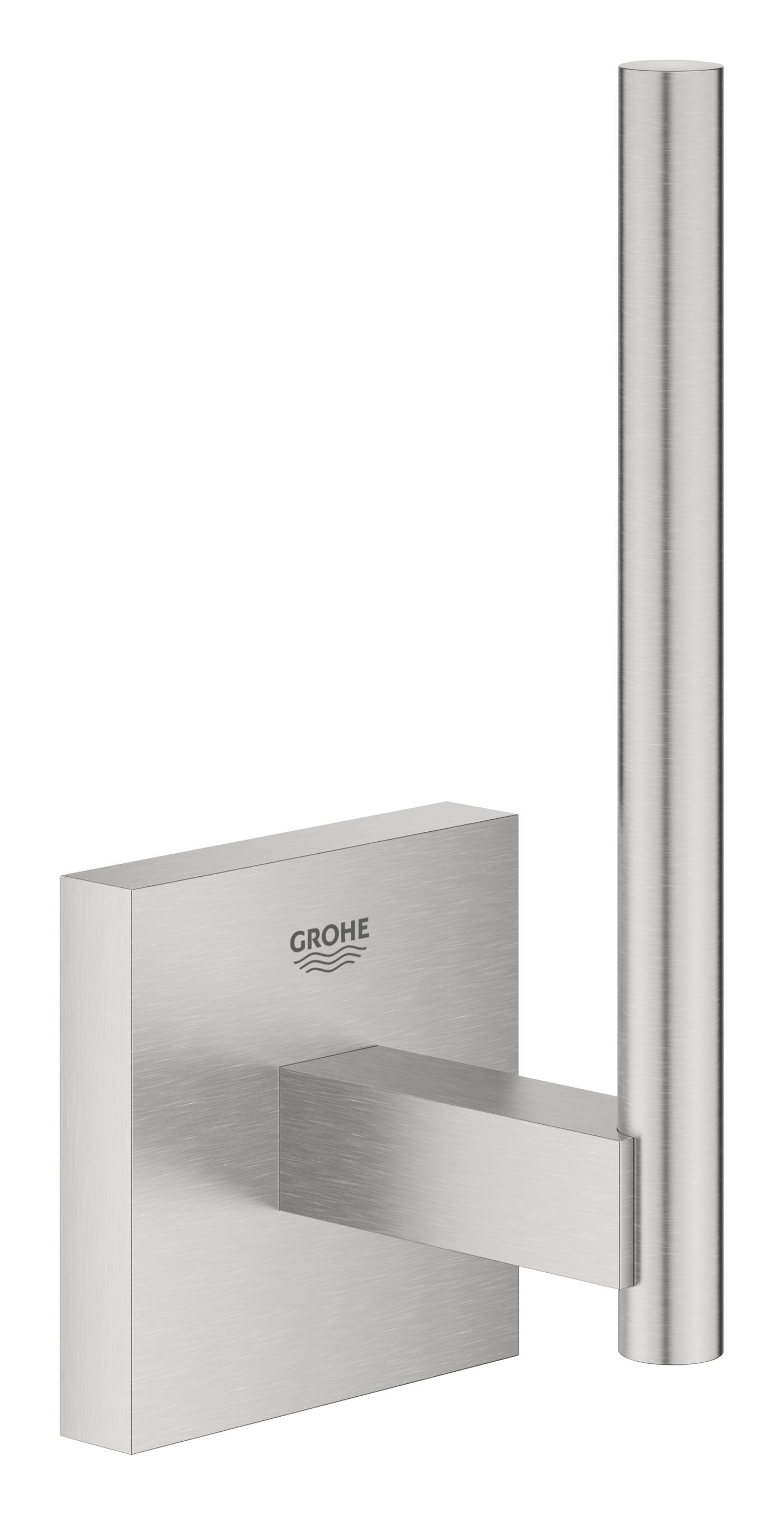 Grohe Rezerva hargie igienica grohe start cube, pe perete, metal, mat, otel satinat, 40979dc0