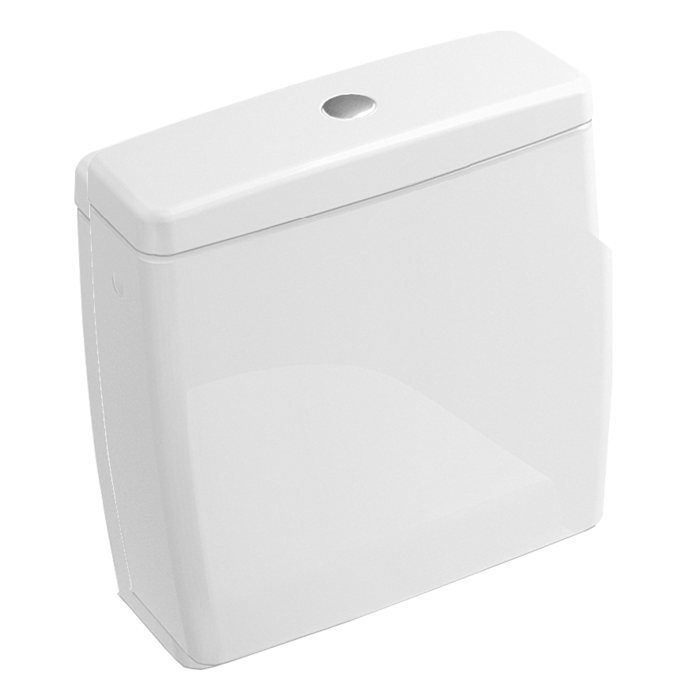 Villeroy and Boch Rezervor wc ceramic villeroy and boch o.novo, alimentare spate/laterala, alb, 5788s101