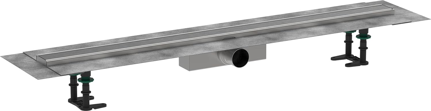 Hansgrohe Rigola completa hansgrohe raindrain compact, incastrata, 1000 mm, set finisare, mat, inox, 56182800