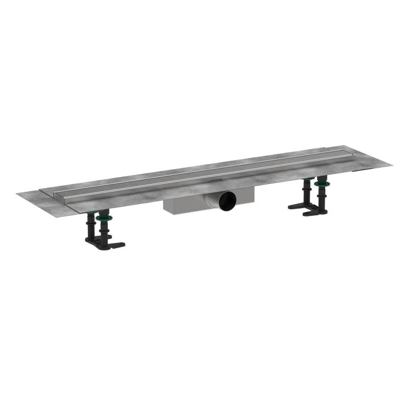 Hansgrohe Rigola hansgrohe raindrain compact 56178800, 800 mm, incastrata, reglabila, ornament, mat, crom