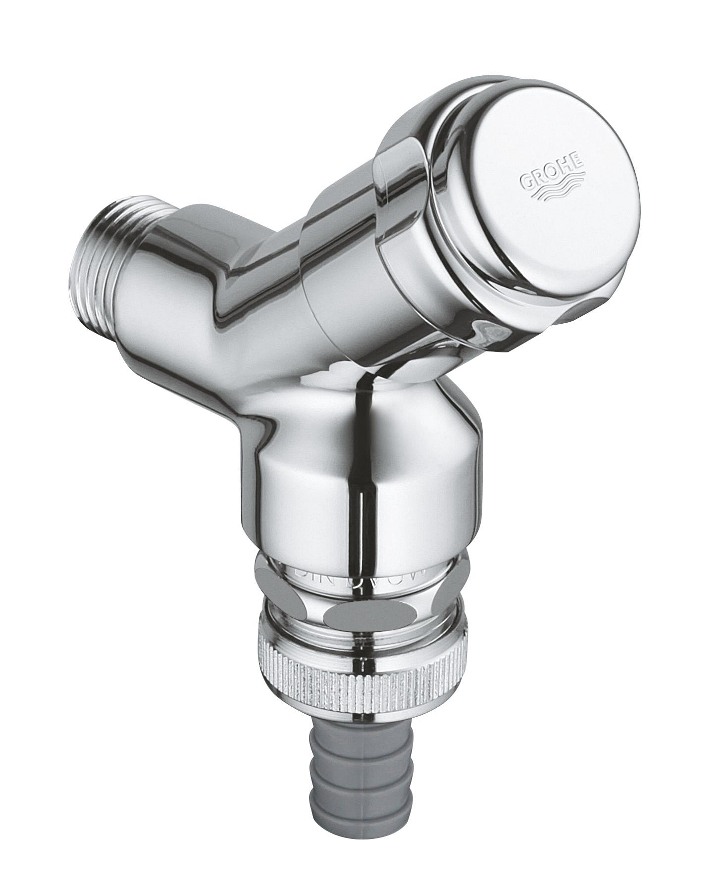 Grohe Robinet coltar grohe eggemann, 1/2'' x 3/4'', iesire furtun, crom, 41190000