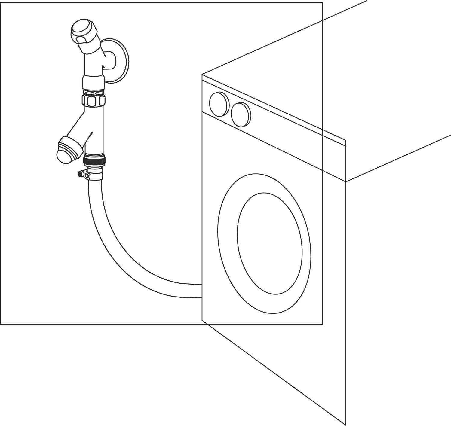 Robinet coltar Grohe 41190000, 70 mm, 120 mm, 1 nr iesiri, 1/2 diametru alimentare, 3/4 diametru iesire 1, Crom