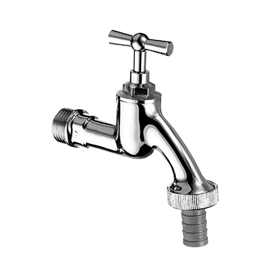 Schell Robinet exterior pentru furtun schell garden 034050399, 1/2'', metal, neutru, crom