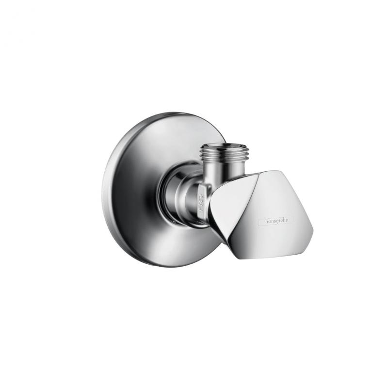 Hansgrohe Robinet ventil hansgrohe e 13902000, 1/2'' x 3/8'', 1 iesire, ornament, alama, crom