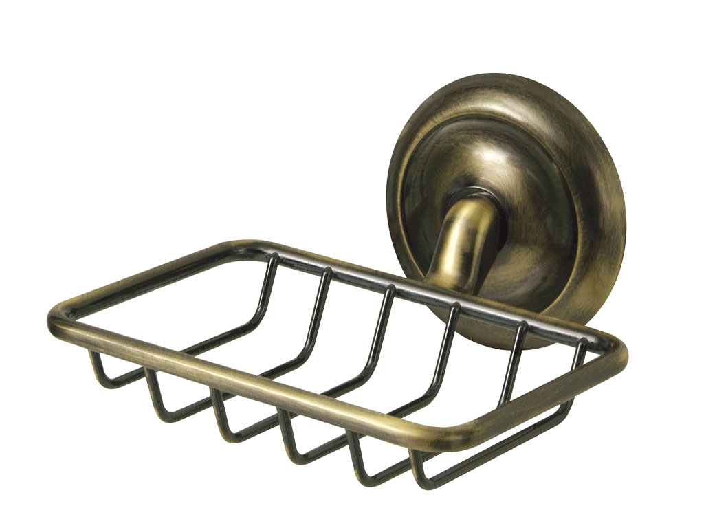 Bisk Sapuniera retro bisk deco 00406, 130 mm, montare pe perete, fixare ascunsa, alama