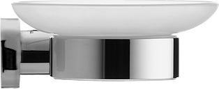 Savoniera Duravit 0099181000, D-Code, tip instalare pe perete, numar orificii instalare 2, elemente fixare ascunse, crom [1]