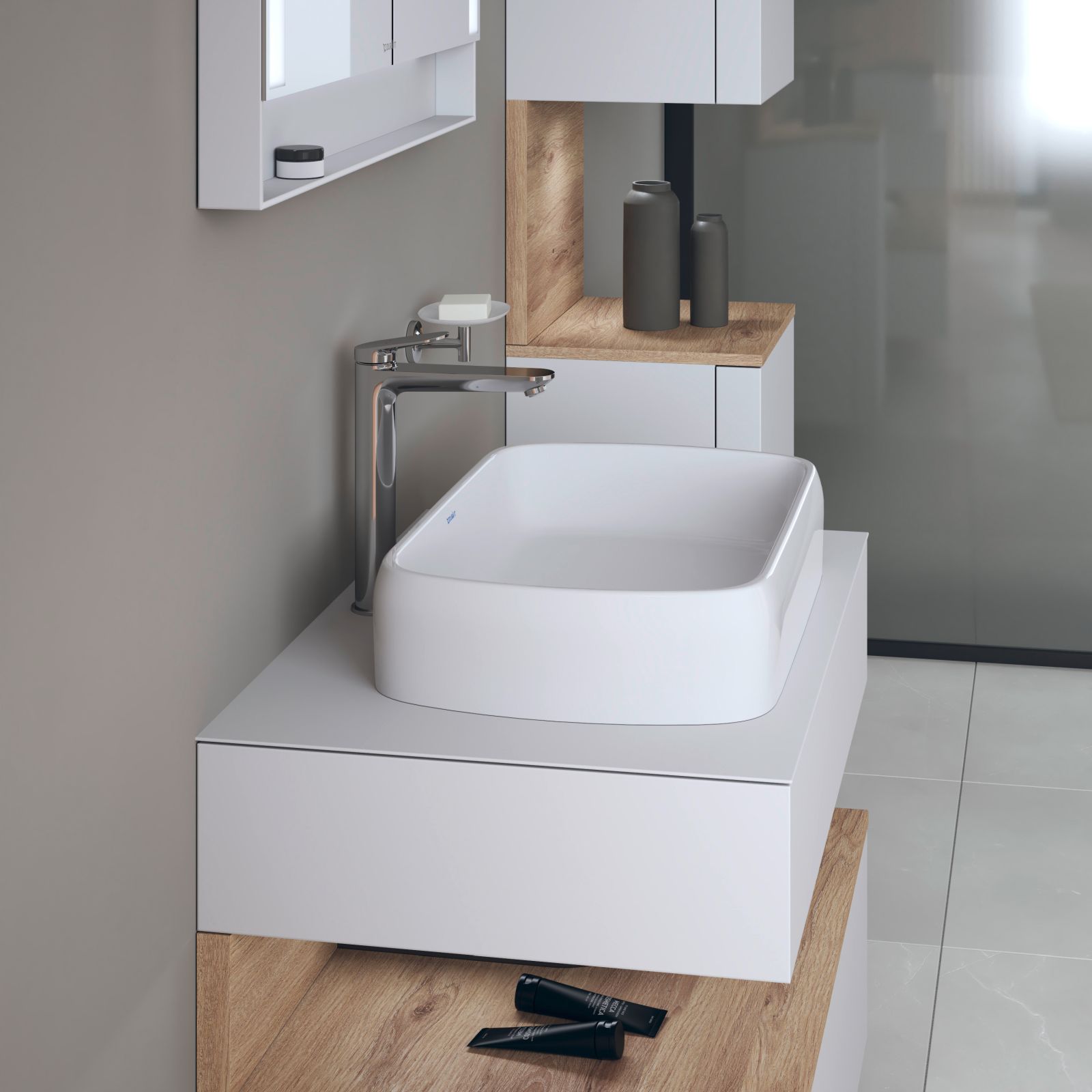 Savoniera Duravit 0099331000, Starck T, tip instalare pe perete, calitate superioara pentru baia ta, crom [14]