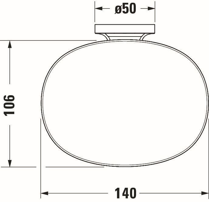 Savoniera Duravit 0099331000, Starck T, tip instalare pe perete, calitate superioara pentru baia ta, crom [18]