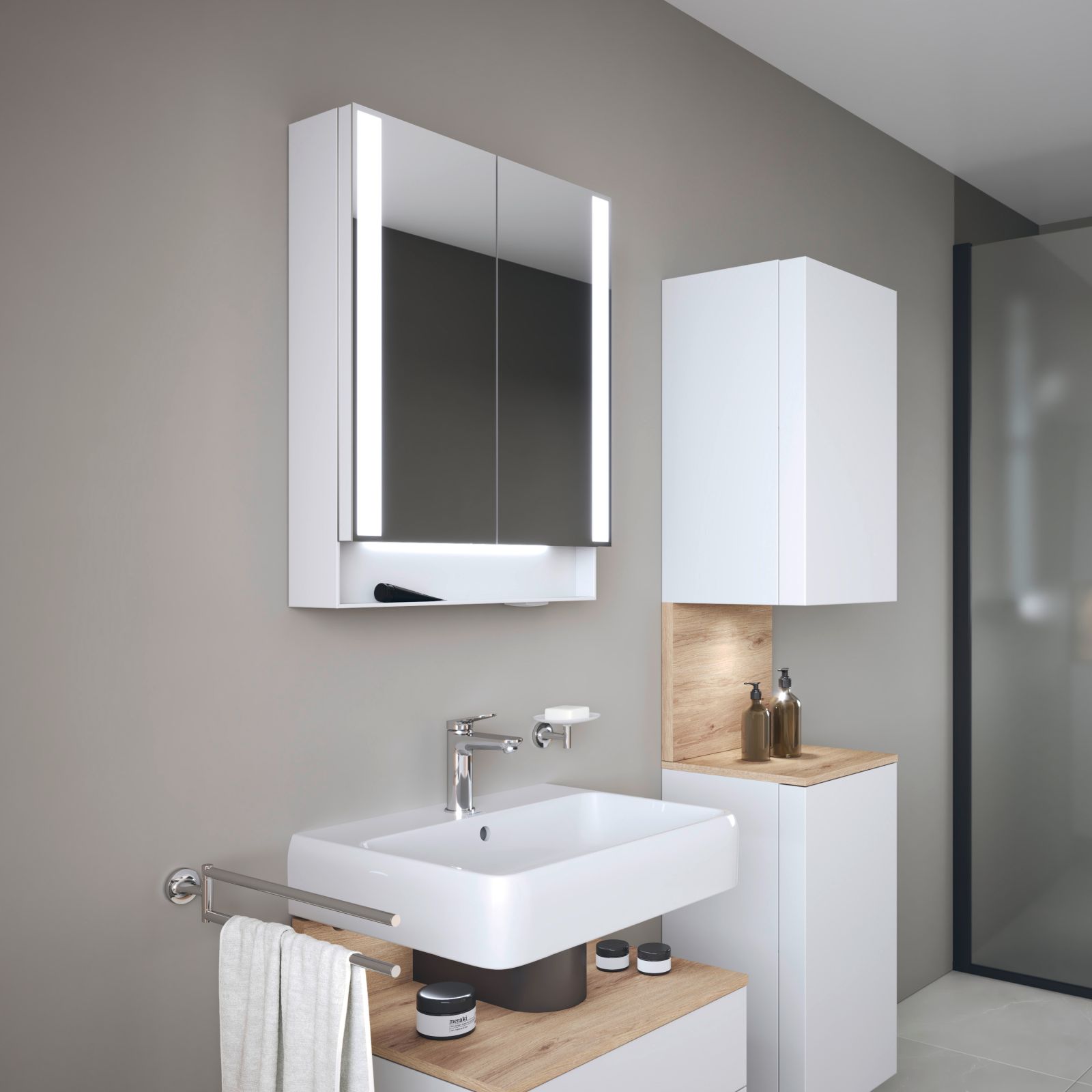 Savoniera Duravit 0099331000, Starck T, tip instalare pe perete, calitate superioara pentru baia ta, crom [8]
