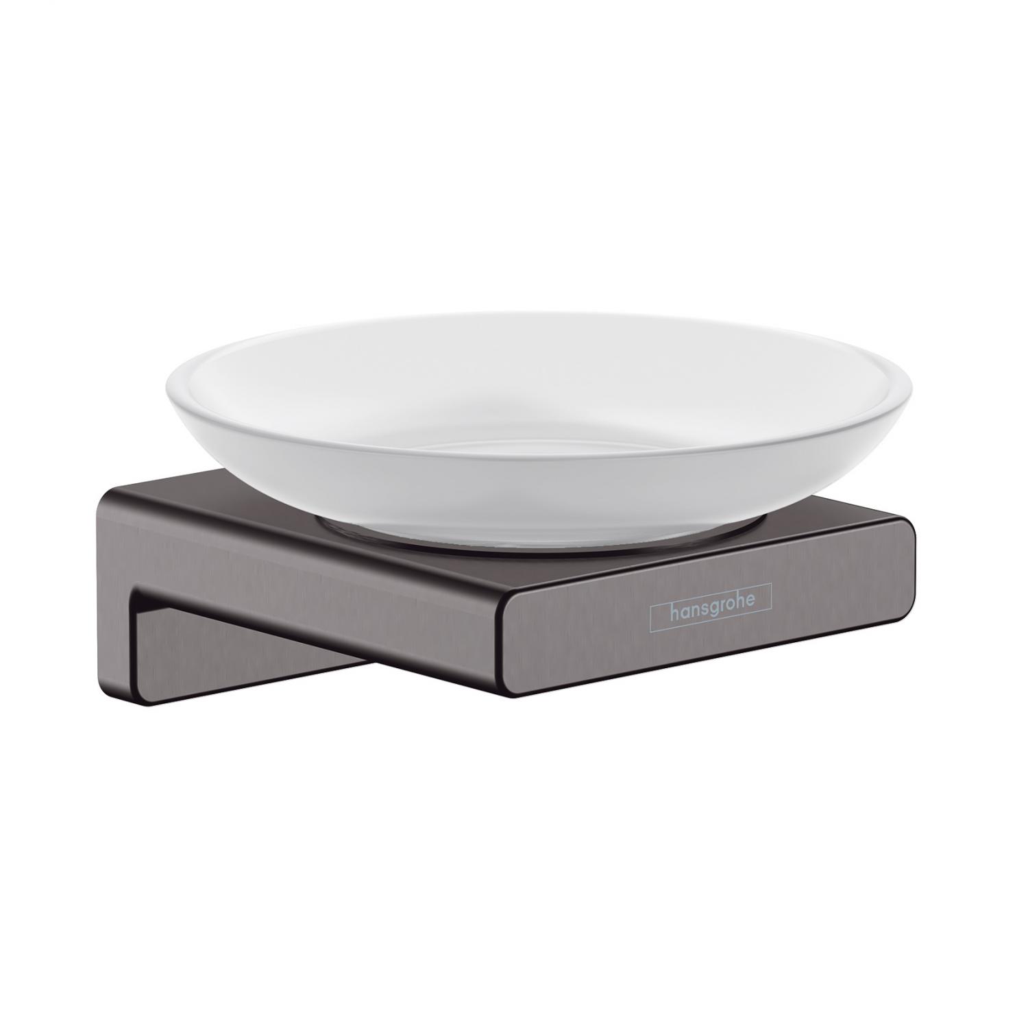 Hansgrohe Savoniera hansgrohe addstoris, pe perete, metal/sticla, mat, antracit, 41746340