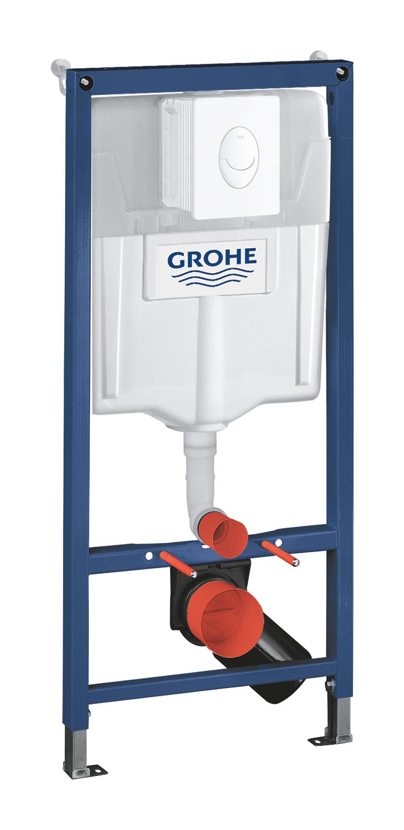 Grohe Set 3in1 cadru wc suspendat grohe rapid sl, incastrat, clapeta alba, 38839000