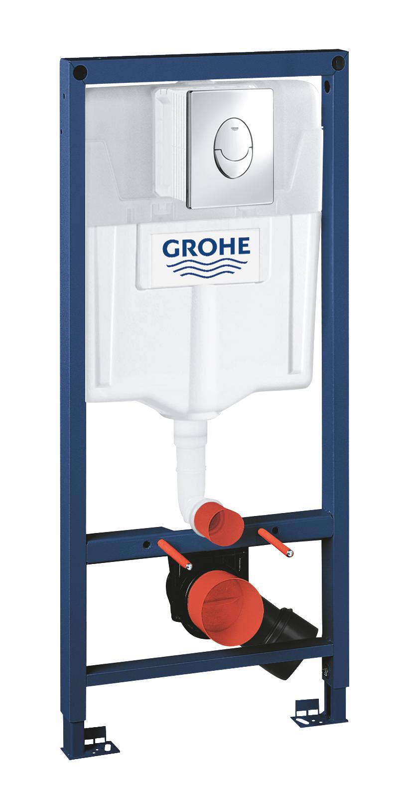 Grohe Set 3in1 cadru wc suspendat grohe rapid sl, incastrat, clapeta crom, 38763001