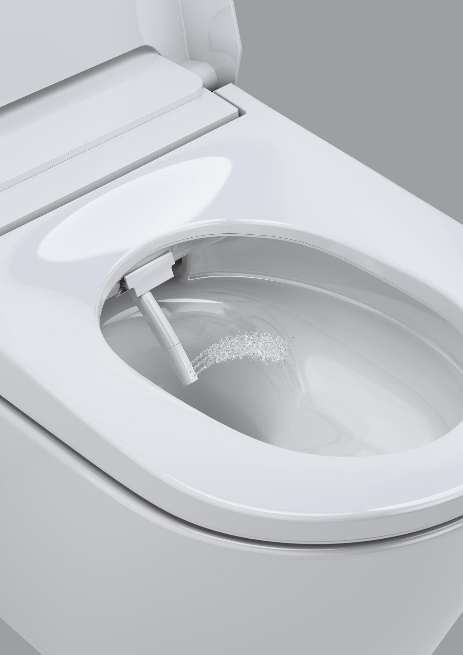 Set 3in1 WC suspendat Grohe Sensia, functie bideu, Rimles…
