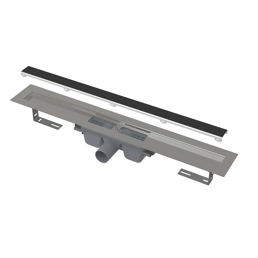 Alca Set complet rigola alcadrain, incastrat, 1150 mm, faiantabila, otel, apz15-1150