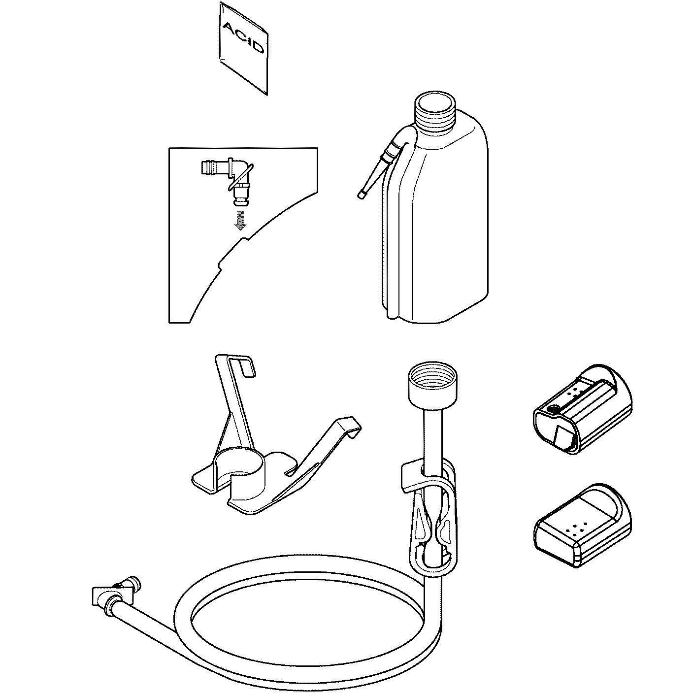 Set detartrare Grohe 46978001, Sensia Arena, gama produs compatibil se