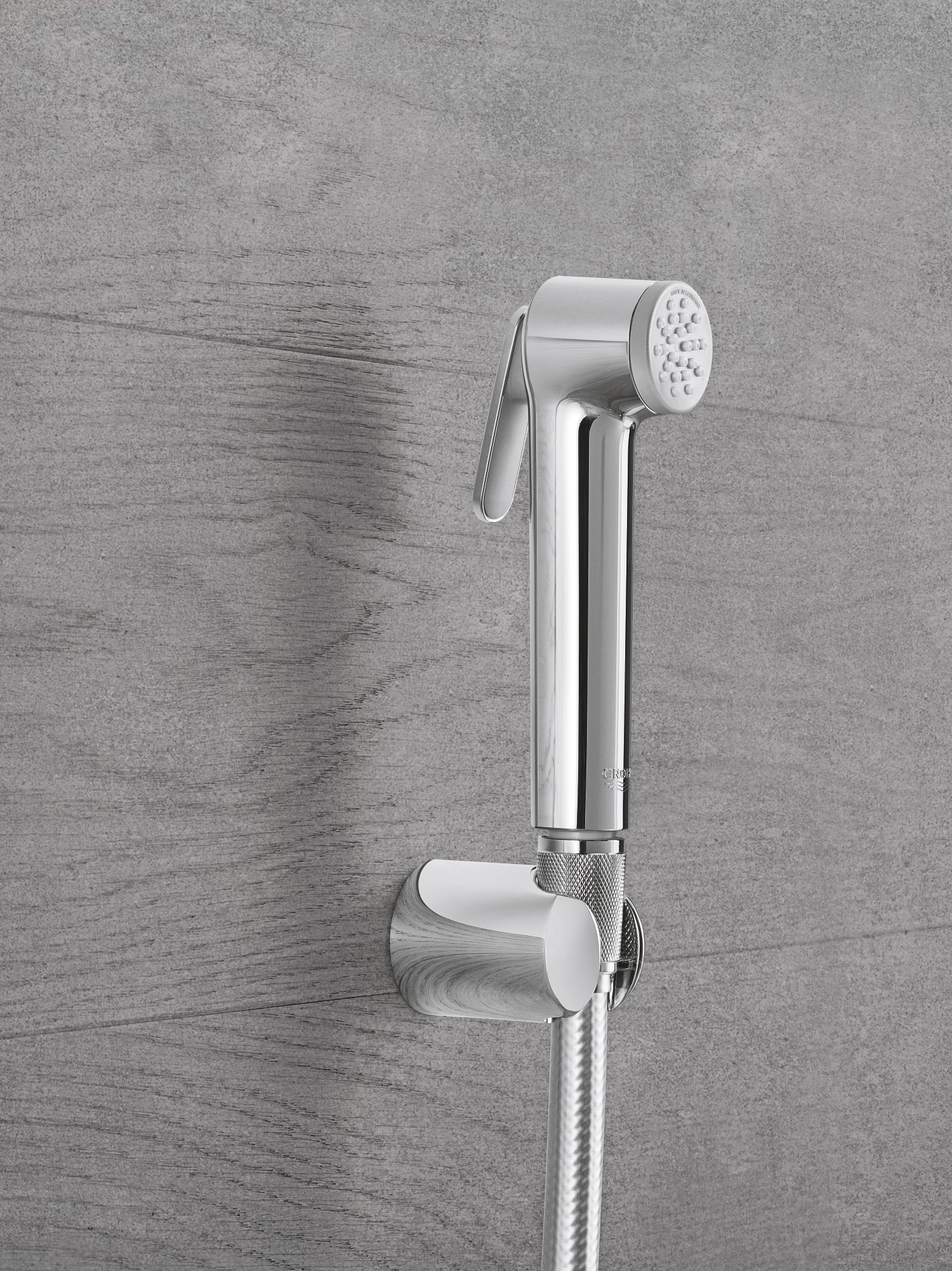 Set dus igienic Grohe 27513001, 1 bar, 36 mm, 1.25 m, 1 functii para dus, 1 orificii instalare, Crom