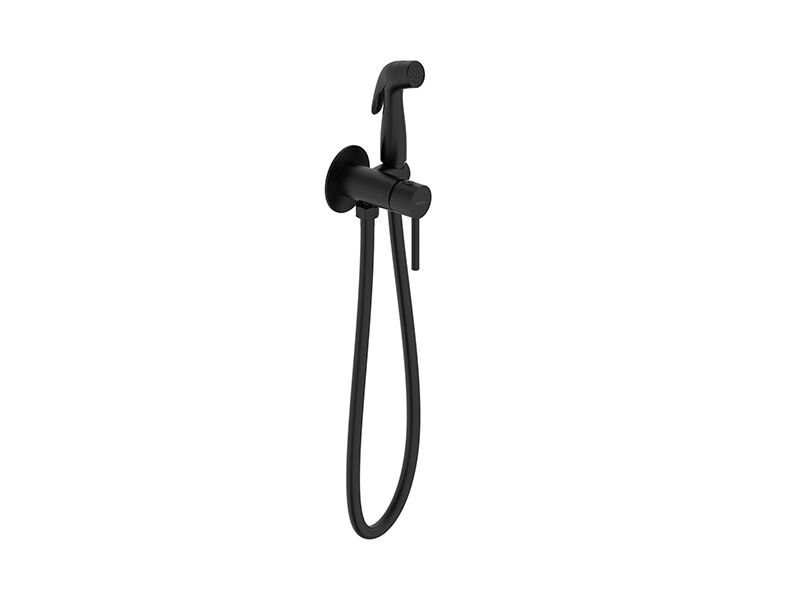 Kielle  Set dus igienic kielle oudee 10402204, 1/2'', incastrat, 1 functie, include baterie, mat, negru