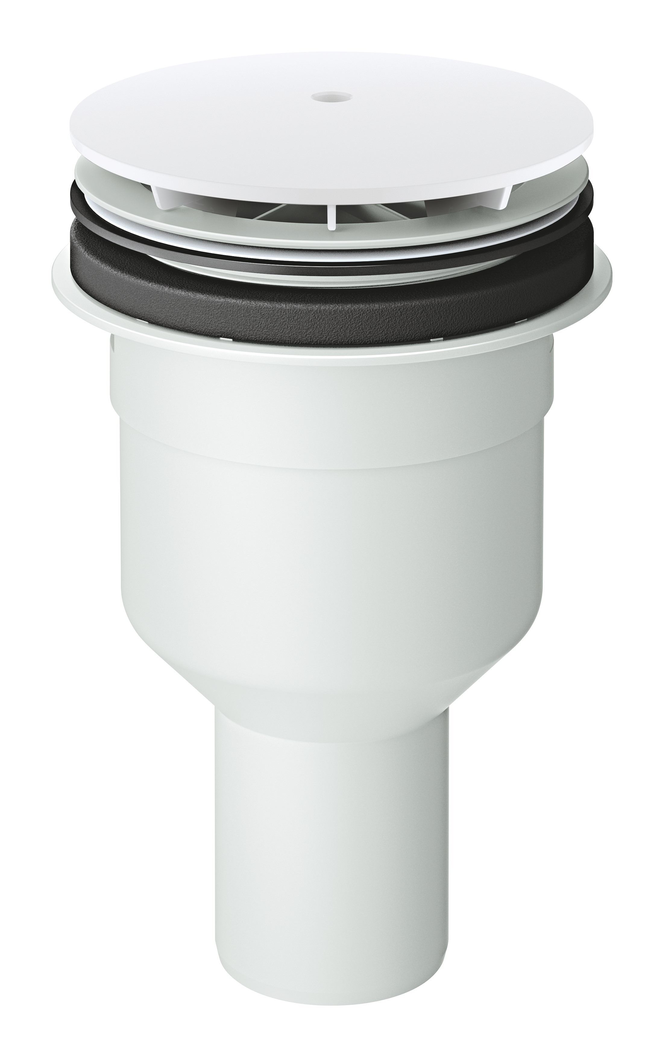 Grohe Set evacuare cada de dus grohe 49533sh0 universal, evacuare verticala 112 mm, alb