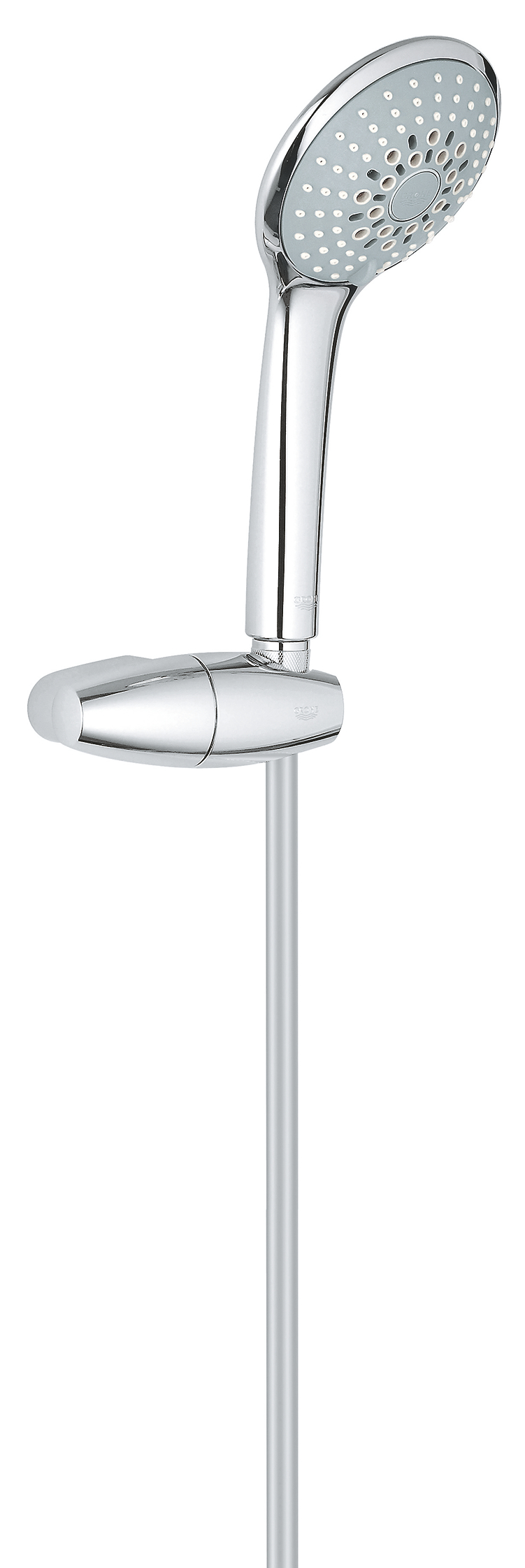 Grohe Set para de dus grohe euphoria 110 champagne, 3 functii, suport, furtun, crom, 27355000