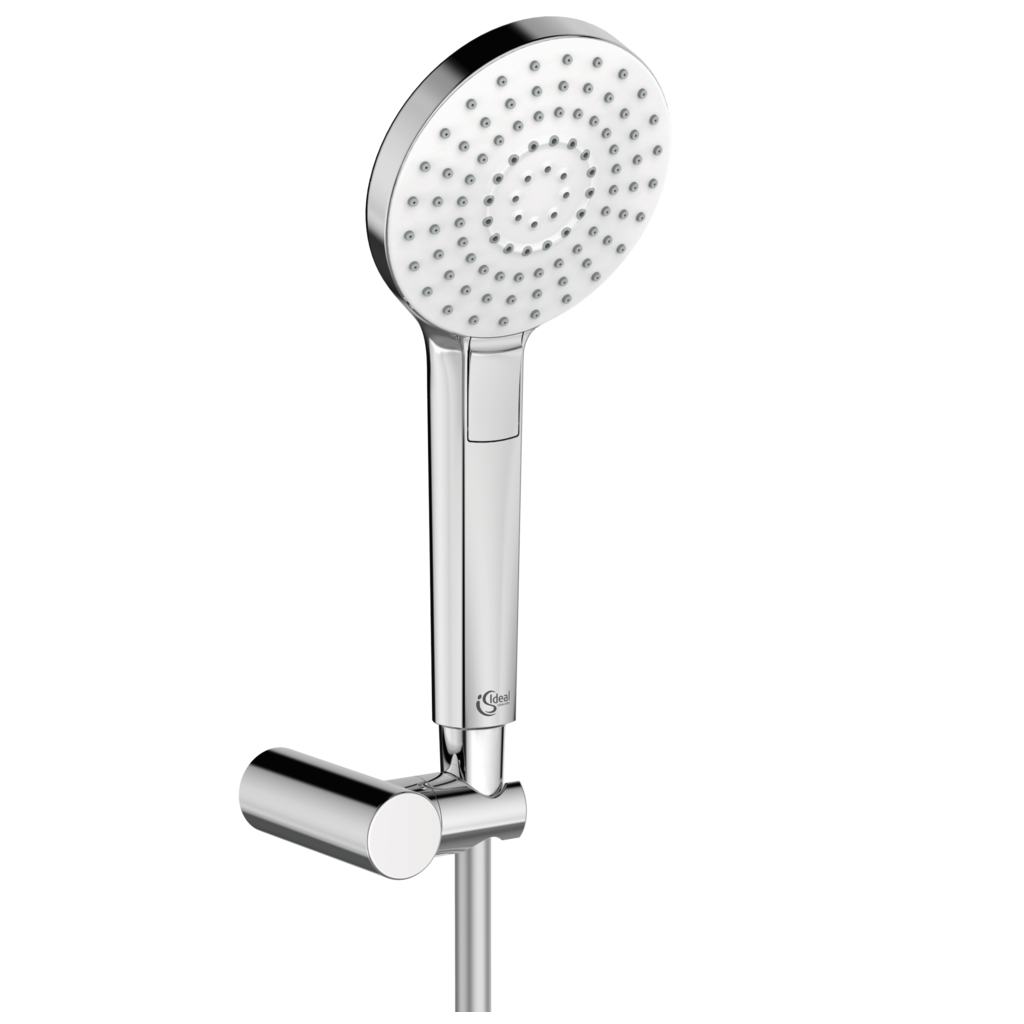 Ideal Standard Set para de dus ideal standard idealrain evo b2239, universala, 110 mm, 3 functii, furtun 1.75 m, suport pivotant,