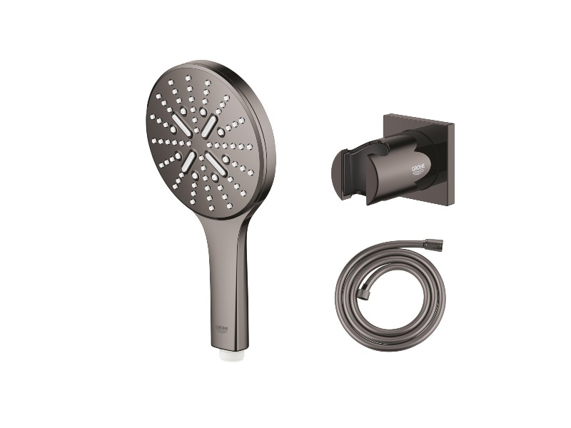 Grohe Set para dus grohe smartactive, universal, 3 functii, 1.75 m, lucios, grafit, 27075a00-2st