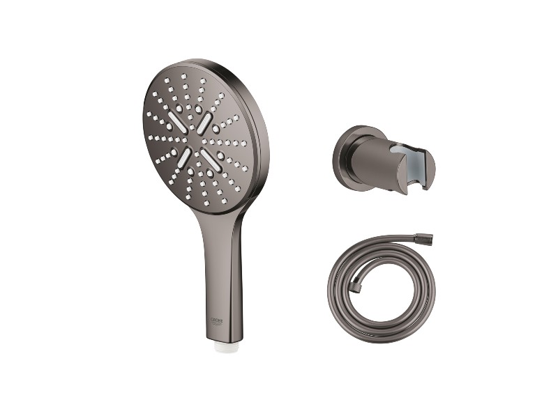 Grohe Set para dus grohe smartactive, universal, 3 functii, 1.75 m, lucios, grafit, 27074a00-2st